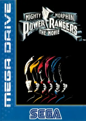 Mighty Morphin Power Rangers - The Movie (Europe) box cover front